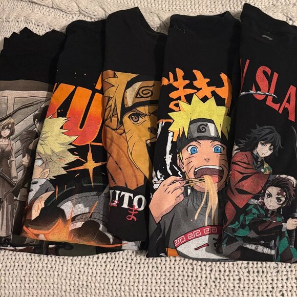 Anime Shirt Bundle - Picture 1 of 11